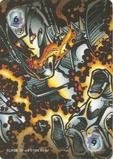 Marvel OVERPOWER 6 INTELLECT POWER CARD - Ultron - IQ - 6I 6 I picture