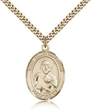 Saint James The Lesser Medal For Men - Gold Filled Necklace On 24 Chain - 30... picture