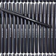 Misprint Pens 200 pc Ball Point Ink Wholesale Lot Bic Round Stic Style Black Cap picture