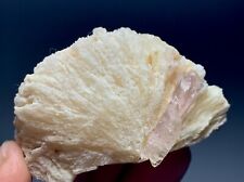 487 Cts Etched Pink Kunzite Crystal with Mica from Afghanistan.s picture