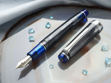 WANCHER x SAILOR Detroit Pen Show 2023 Special 'Starry Night' 21K Fountain Pen picture