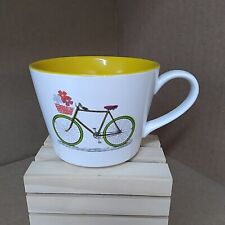 World Market Large Bicycle With Flower Basket Cup Mug picture