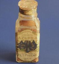 Vintage L.T.Piver, Large Azurea Poudre Sachet / Potpourri Bottle 6 Inches Tall picture