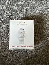 Hallmark “Sweet Lil’ Snow Angel” 2020 ~ Miniature Keepsake Ornament ~ NIB ~ picture