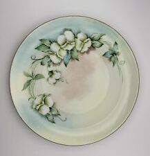 Antique Hand-Painted Porcelain Plate with Floral Design by PSL Empire Austria picture