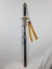 Chinese Kungfu Stainless Steel Soft Exercise Tai Chi Sword w/ sheath 36