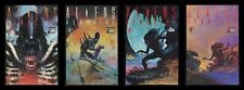 Aliens Genocide Comic Set 1-2-3-4 Lot All Front Covers Signed by Arthur Suydam picture