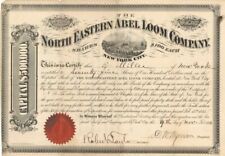 North Eastern Abel Loom Co. - Stock Certificate - General Stocks picture