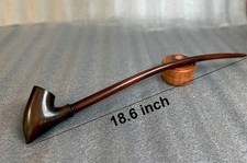 Smoking tobacco long pipe Churchwarden handmade pipe picture