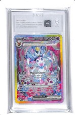 2025 POKÉMON SCARLET & VIOLET #156 SYLVEON EX PRISMATIC EVOLUTIONS SIR TAG 9 picture