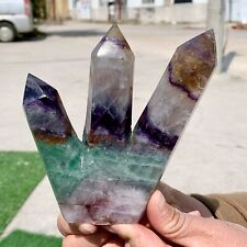 1.19LB Natural colour Fluorite Crystal obelisk crystal wand healing picture