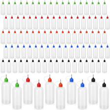 100 Pcs 120Ml / 4Oz Precision Needle Tip Squeeze Bottle Bulk Precision Tip picture