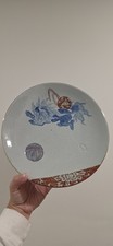 Vintage Japanese Foo Dog Dragon In Clouds With Ball Imari-style Charger Plate picture