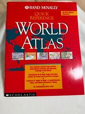 RAND MCNALLY ILLUSTRATED WORLD ATLAS Quick Reference Guide Paperback 1996 picture