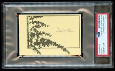 James Watson signed autograph 2.5x4 Discovered DNA Double Helix Structure PSA picture