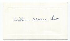 William W. Scott Signed Letter Autographed Signature Doctor Surgeon Urologist picture