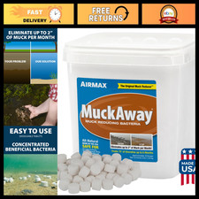 Airmax MuckAway Bacteria Enzyme Tablets for Ponds & Lakes, 16 Scoops picture