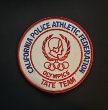 California Police Athletic Federation Patch 5” picture
