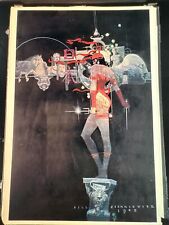 1985 Elektra Assassin Poster Bill Sienkiewicz Art For Line Up 4” x 5” Chrome picture