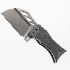 Midgards URD XXL Folding Knife Titanium Handle D2 Plain Edge picture