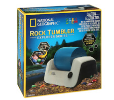 National Geographic Rock Tumbler machine - Rock Tumbler Kit / Rock polisher NEW picture