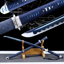 Handmade Katana/Carbon Steel/Fighting Master/Full Tang/Real Katana/Samurai Sword picture