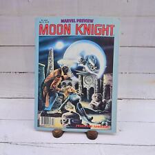 Vintage 1980 Marvel Preview Moon Knight Plus: The Shroud No. 21 picture