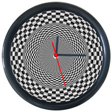 295032 Dimension 3D 4D Optical Illusions Psychedelic Wall Clock picture