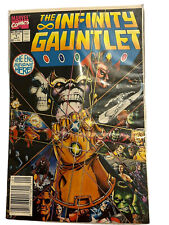 Infinity Gauntlet 1 Marvel Comics 1991 Thanos Avengers X-Men Newsstand July picture