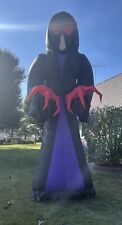Gemmy 2018 16ft Tall Grim Reaper Halloween Airblown Inflatable picture