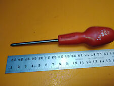 Vintage Stanley Red Handle screwdriver Phillips 1P 5101 B06E12661 picture