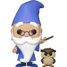 FUNKO • Disney: The Sword in the Stone: MERLIN w/Archimedes • w/pro • Ships Free picture