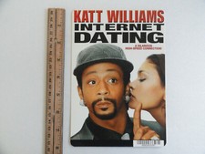 KATT WILLIAMS: INTERNET DATING - BLOCKBUSTER VIDEO BACKER CARD 5"X8"  picture