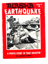 vtg 1964 Alaska Earthquake Magazine photos RARE COVER anchorage AK picture