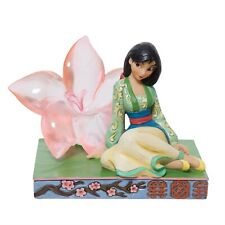 Jim Shore Disney Traditions - A Rare and Beautiful Bloom - Mulan 6011922 picture