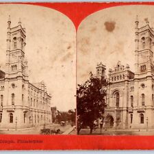 c1890s Philadelphia, PA Real Photo Masonic Temple Geo. Barker Niagara Falls V20 picture