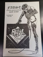 Faust Cover Portfolio Set Two - (4) 11 X 17 Prints - Tim Vigil - horror - 1994 picture