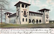Shelter House, Riverside Park, Indianapolis, IN, 1908 Postcard, Used picture
