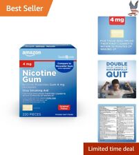 Extra-Strength Nicotine Gum 4mg - Best-Selling Stop Smoking Aid - 220 picture