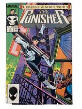 Punisher #1 Unlimited Series Klaus Janson Cover Vintage Comic 1987 picture
