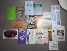 Lot Bible Tracts Vintage Good News FPTL American Missionary Fellowship Christian picture