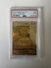 Pokémon Mega Gardevoir EX TCG Mega Hyper Rare Mega Evolution Card 187/132 PSA 9 picture