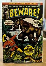 Beware #1 (Marvel Comics 1973) VF+ picture
