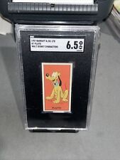 1957 Barratt & Co. Ltd Disney Characters 2nd Series #7 Pluto SGC 6.5 WDW Vintage picture