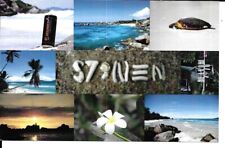 QSL 2012 Seychelles Islands   radio card picture
