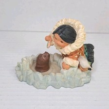 Vintage Enesco Friends of the Feather Gift of Generosity 285307 1997 Figurine 3" picture