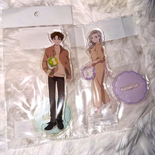 You and I are polar opposites Shuji Taira and Shino Asuma flower version acrylic picture