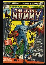 Supernatural Thrillers (1972) #5 VF+ 8.5 1st Appearance Living Mummy Marvel picture