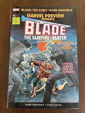 Marvel Blade The Vampire Slayer Early Years Omnibus MORROW DM COVER HC picture