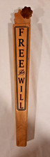 FREE WILL ICONIC BAR DRAFT BEER TAP HANDLE 13" TALL. MAN CAVE BREWERY picture